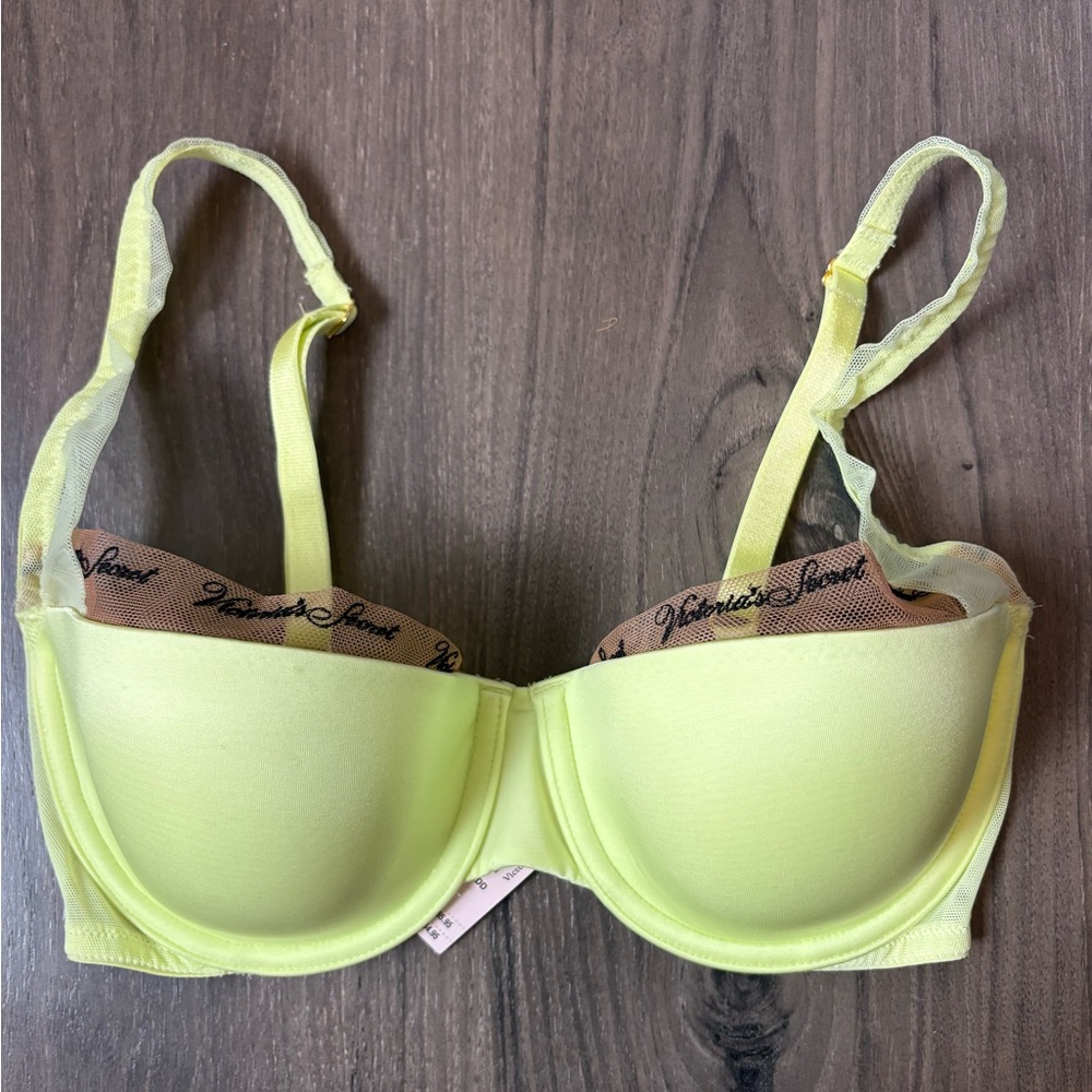 NEW Victoria's Secret Neon Yellow Bra